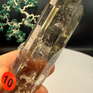 Smokey Quartz Point Tower 2.78” Tall Genuine Brazil Crystal Natural 10